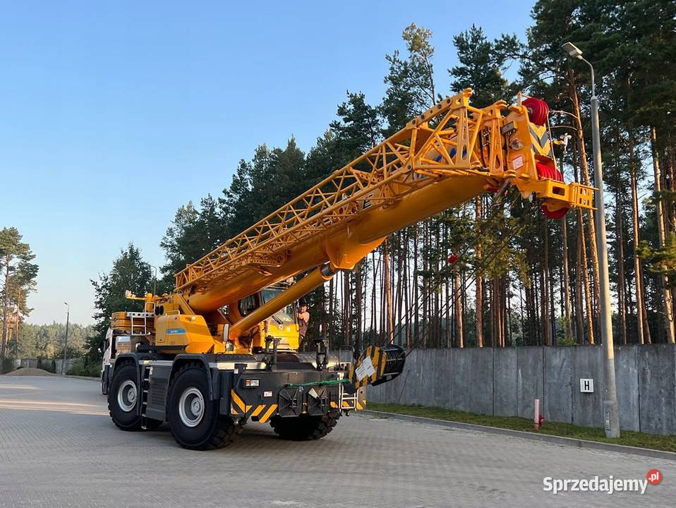 Dźwig XCMG XCR70 70 ton żuraw placowy lubuskie Gorzów Wielkopolski sprzedam