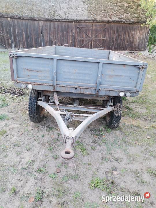 Przyczepa 4 tonowa sztywna Ulaski