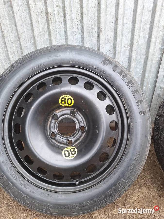 5x110 dojazdówka Opel Saab 15 i 16 koło zapasowe łódzkie Libiszów