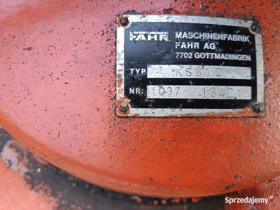 Zgrabiarka karuzelowa Fahr Wiśniowa