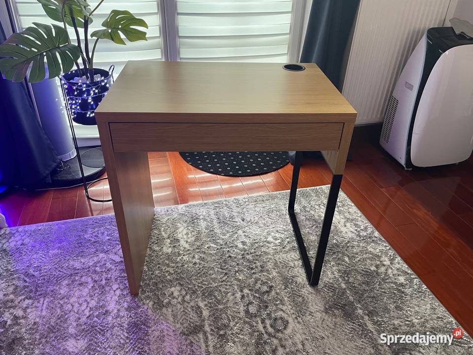 Biurko Micke imitacja dębu 73x50 IKEA Walendów