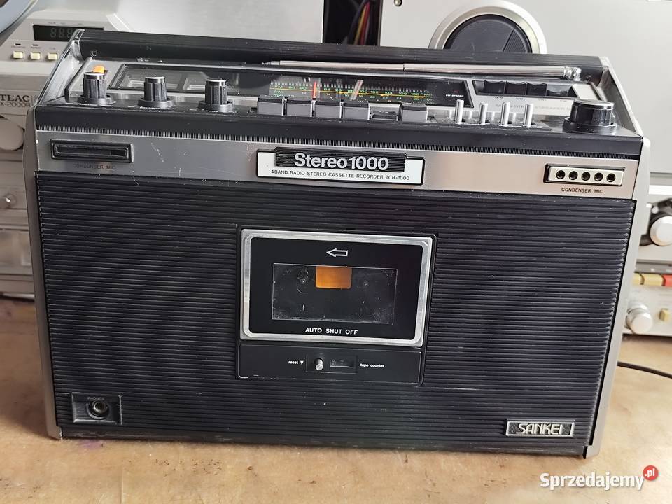 radiomagnetofon Strereo Sankei TCR1000 Radioodtwarzacze zachodniopomorskie Grabowo