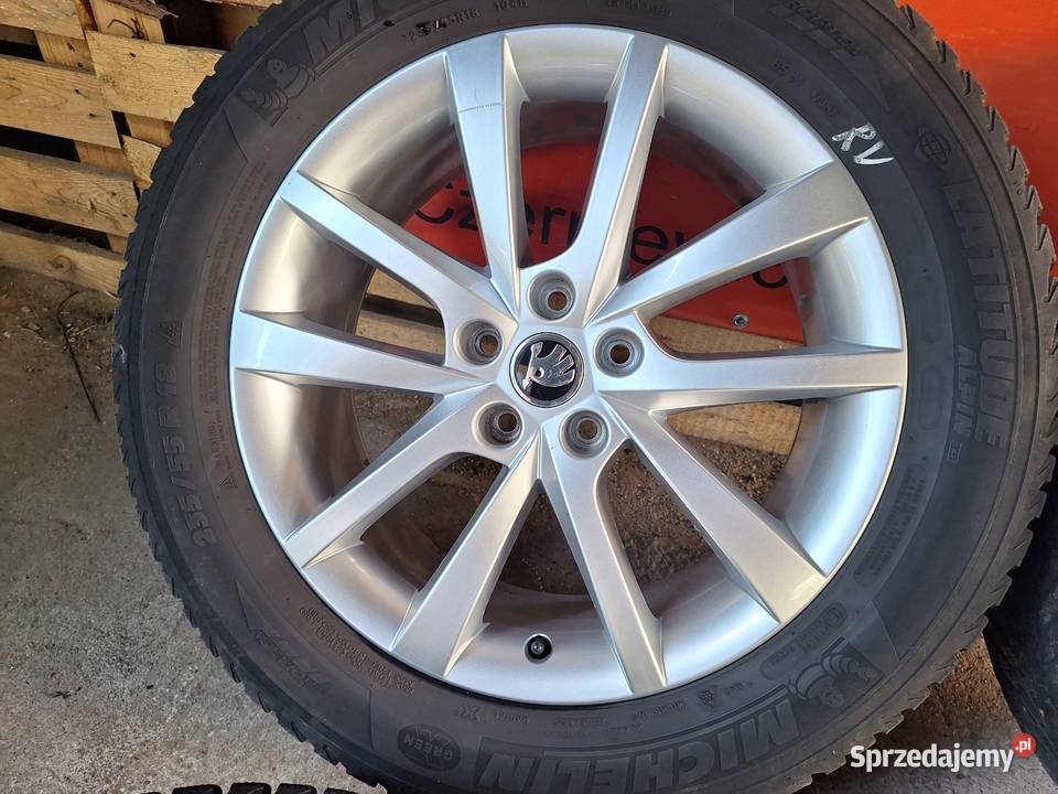 Alufelgi 5x112 18 ET43 SKODA Elbrus Kodiaq Karoq Choceń