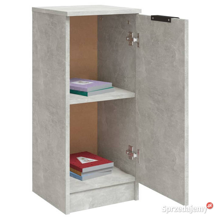 Szafka szarość betonu 30x30x70 materiał Warszawa