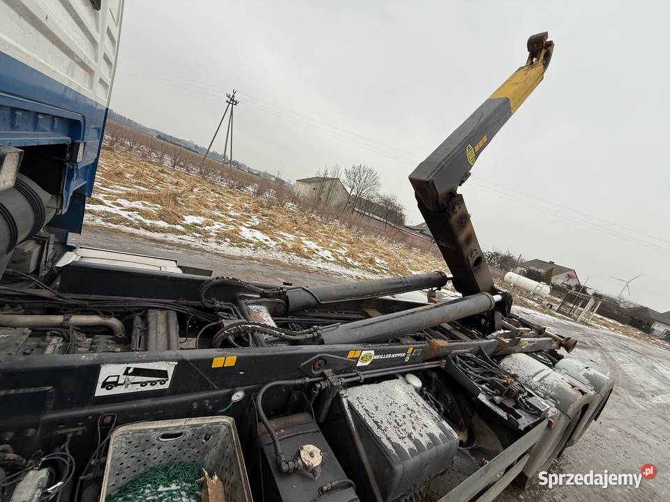 MAN TGX 480 Hakowiec Ciężarówka Kontener do Kołodziejewo
