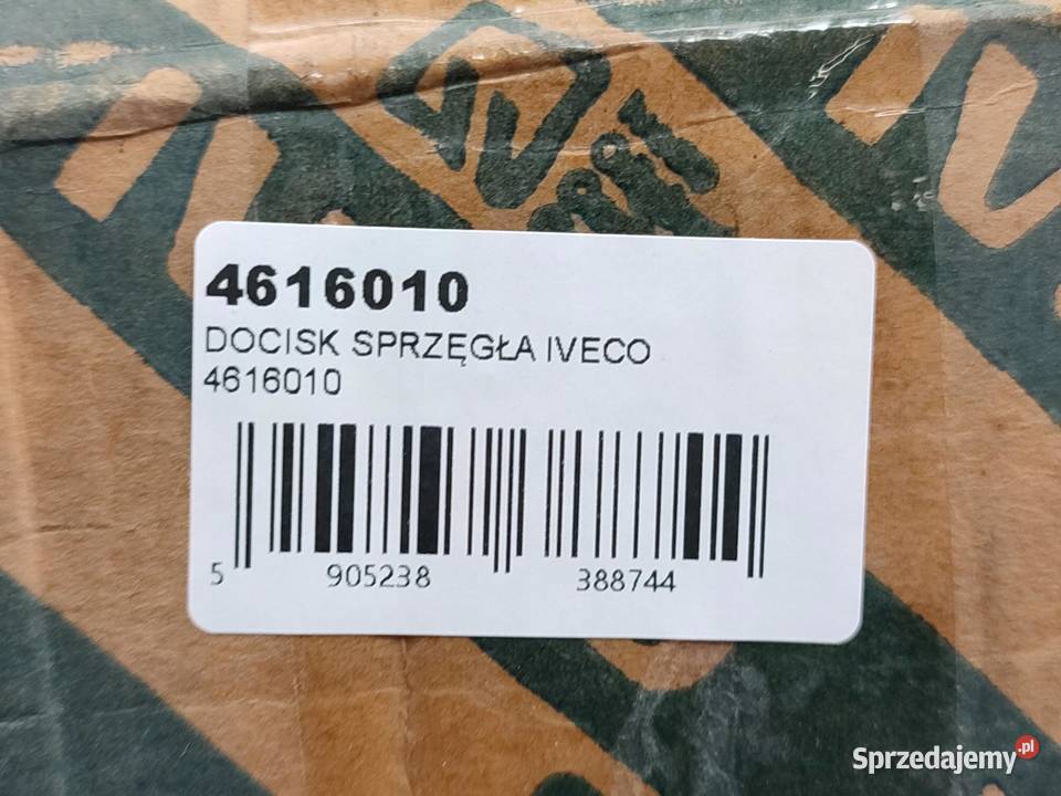 DOCISK SPRZĘGŁA IVECO 508 558 608 300mm Śr NOWY osobowe lubelskie