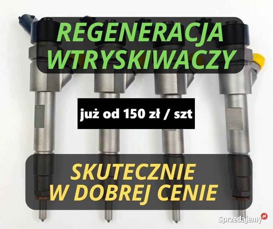 Regeneracja wtryskiwaczy dobra Ciechanów