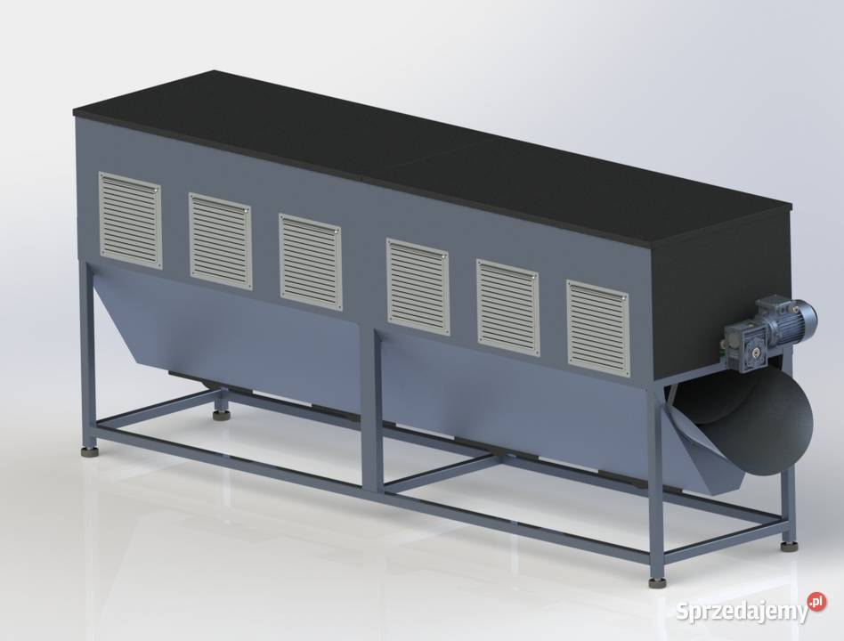 Przesiewacze bębnowe i stół wibracyjny do peletu Poznań