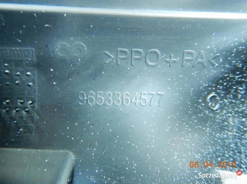 BŁOTNIK PRAWY PRZÓD PEUGEOT 307 SWCCBREAK Błotniki