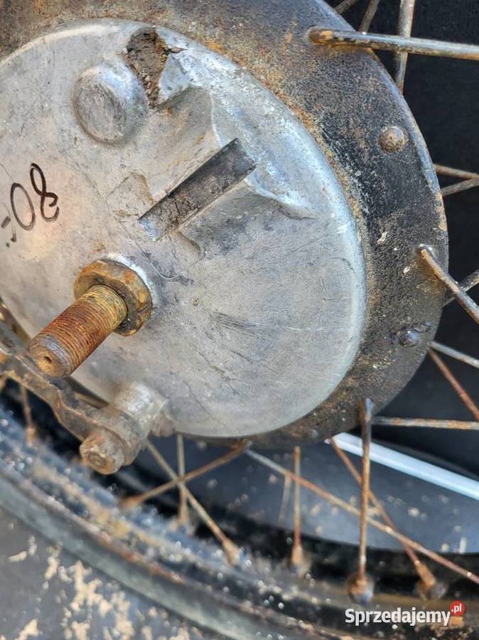 KOŁO PRZÓD 19 DKW RT 125 DKW RT125 RT 1252 Rybnik