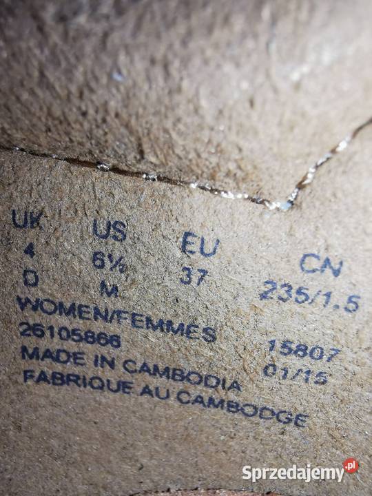 Półbuty Clarks r37235St lubelskie Zamość