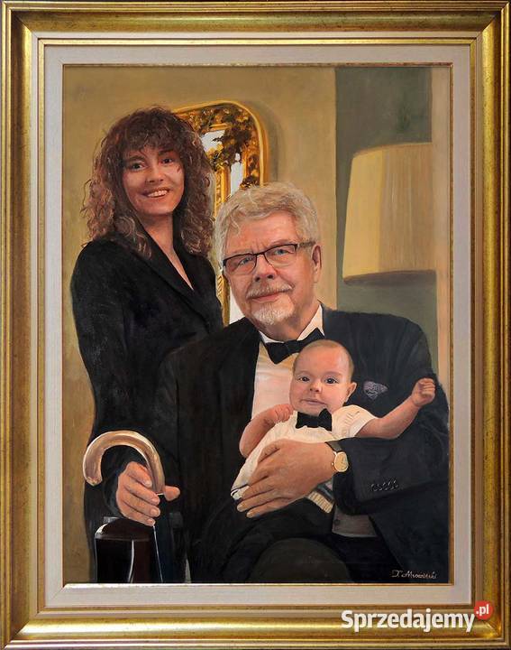 Profesjonalny portret olejny Portrety na Łódź