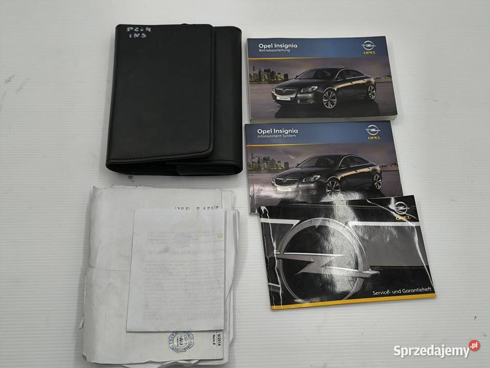 INSTRUKCJA OBSŁUGI OPEL INSIGNIA A 20CDTI wielkopolskie sprzedam