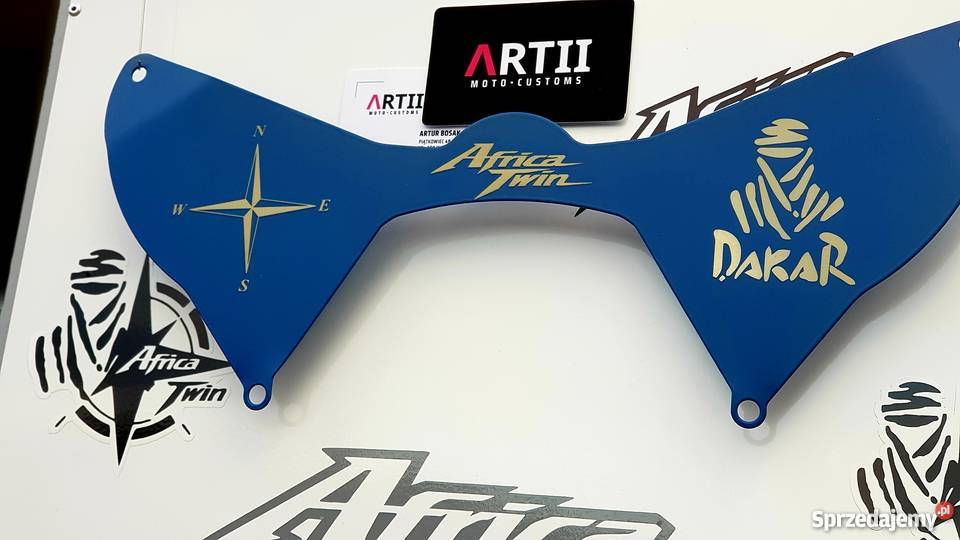 Forkshield METAL AfricaTwin 1000 DG KAD BLUE Piątkowiec