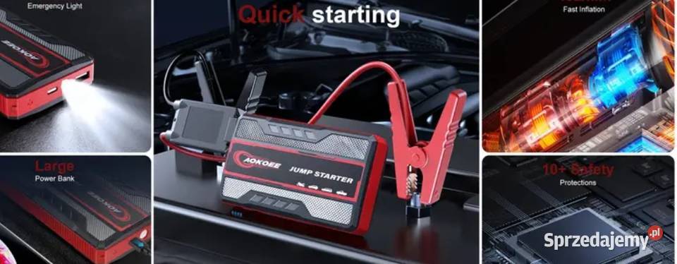 Starter akumulatora mocny Baterie i akumulatory