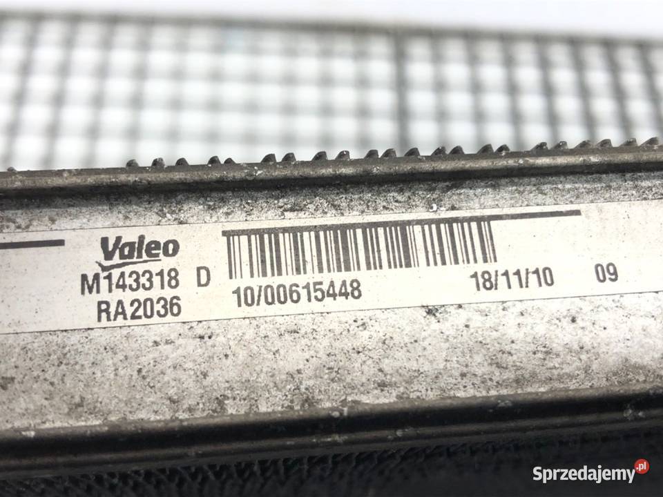 CHŁODNICA WODY CITROEN C5 III 16 112 P9688421380