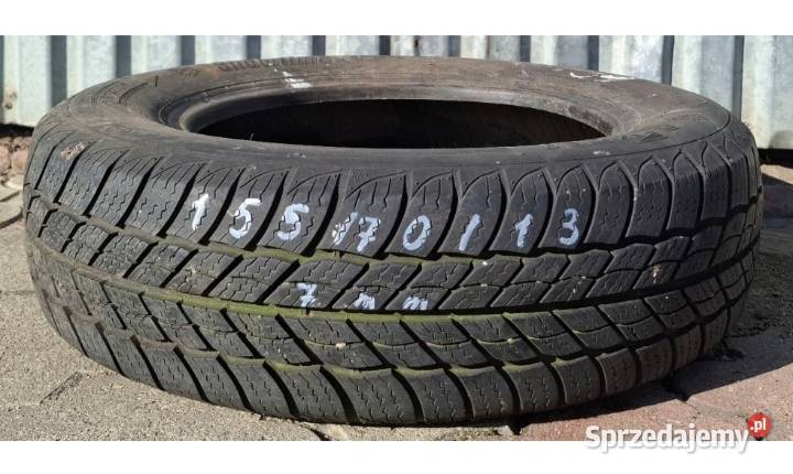 1 x Opona zimowa Riken Snowtime 15570R13 75 Q podkarpackie Skołoszów sprzedam