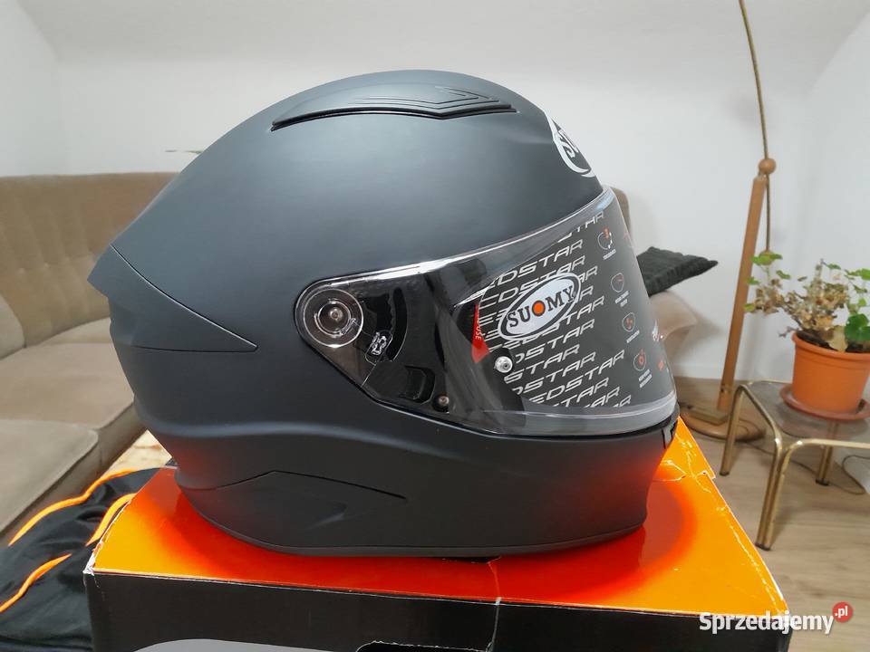 Kask Suomy Speedstar Black Matt rozmiar L Nowy Kaski Jelenia Góra sprzedam