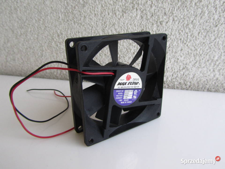 Wentylator Flow 12V DC 012A 8025MD1SPL 80mm Olecko