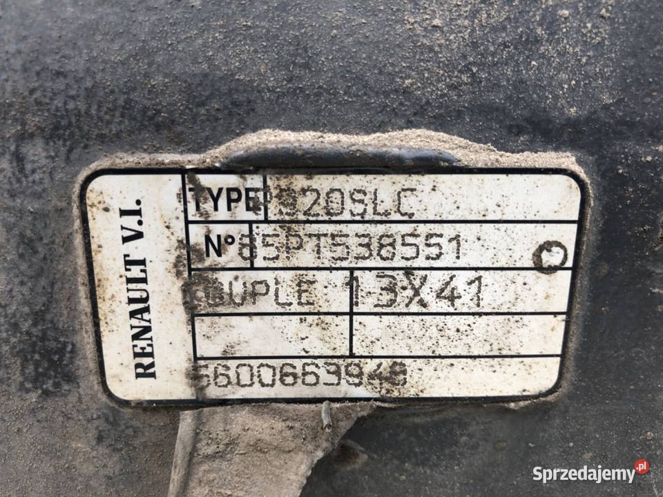 MOST TYŁ DYFER RENAULT TRUCKS MIDLUM P920SLC 41