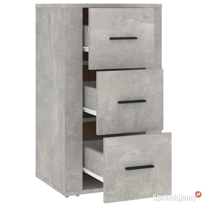 Szafka szarość betonu 40x33x70 materiał Warszawa
