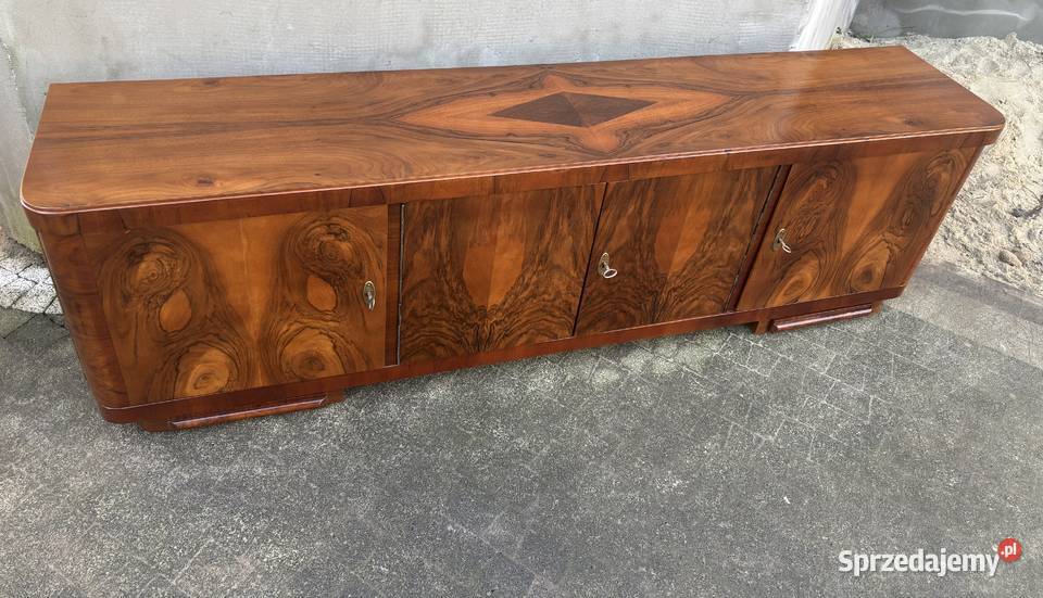 KomodaSzafka RTV ArtDeco Orzech 195 Antyk Warszawa