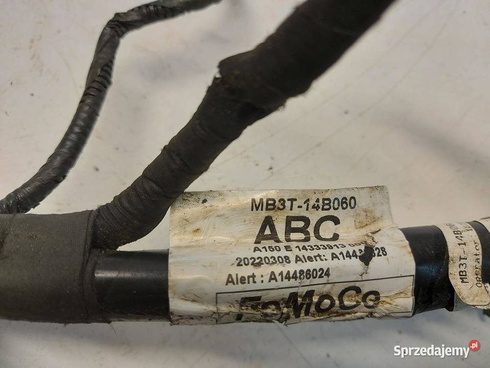 Ford Ranger VI 6 2024r WIĄZKA KLEMA INSTALACJA sprzedam