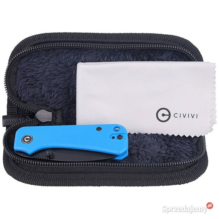 Nóż składany CIVIVI Baby Banter Blue G10 Black Warszawa