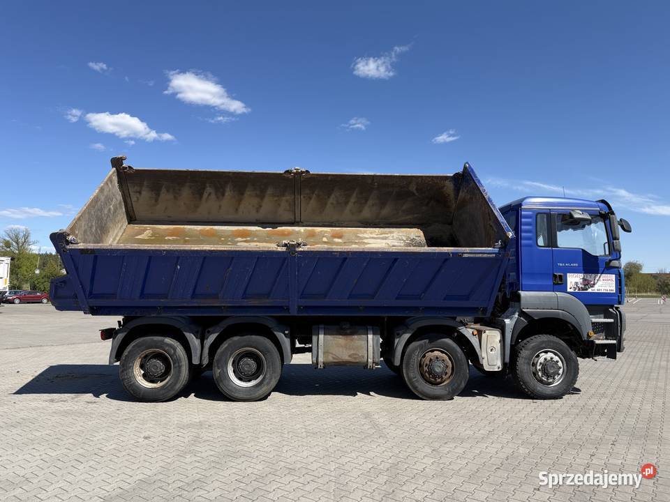 MAN TGA 41480 euro 3 2006 8x6 wywrtoka 3 stronna Stargard sprzedam