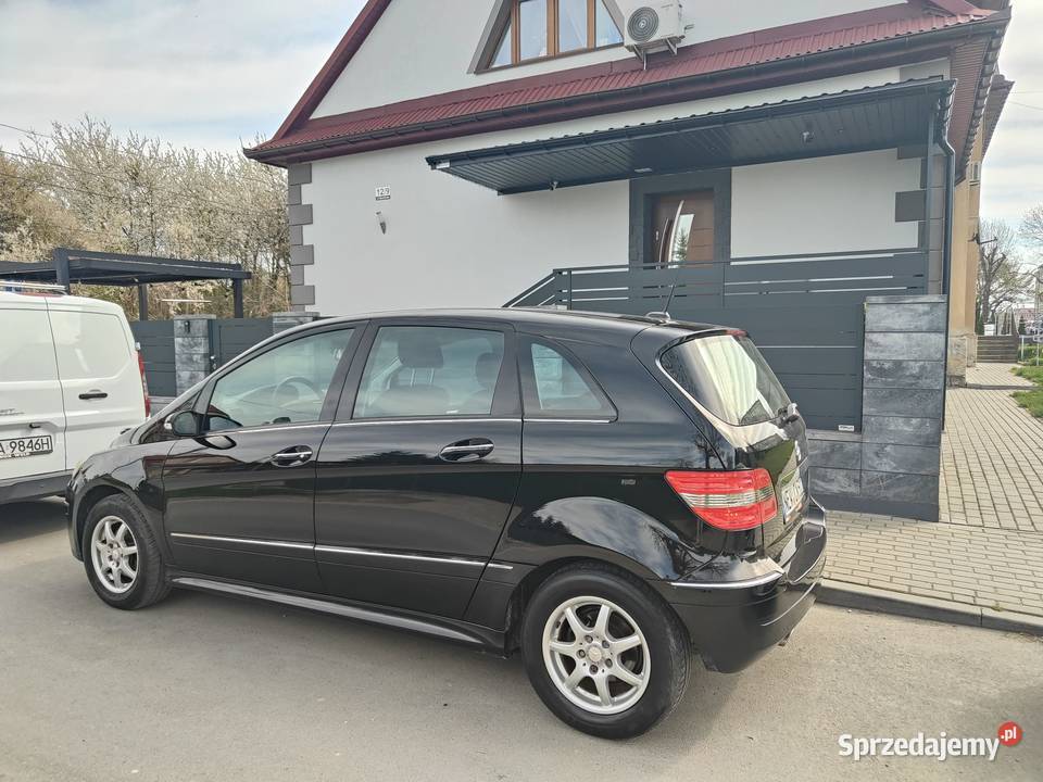Mercedes bKlasa B170 2008r 17 Gaz benzyna+LPG Tarnów