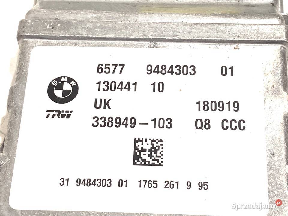 MODUŁ HAMULCA RĘCZNEGO BMW F39 9484303 STEROWNIK