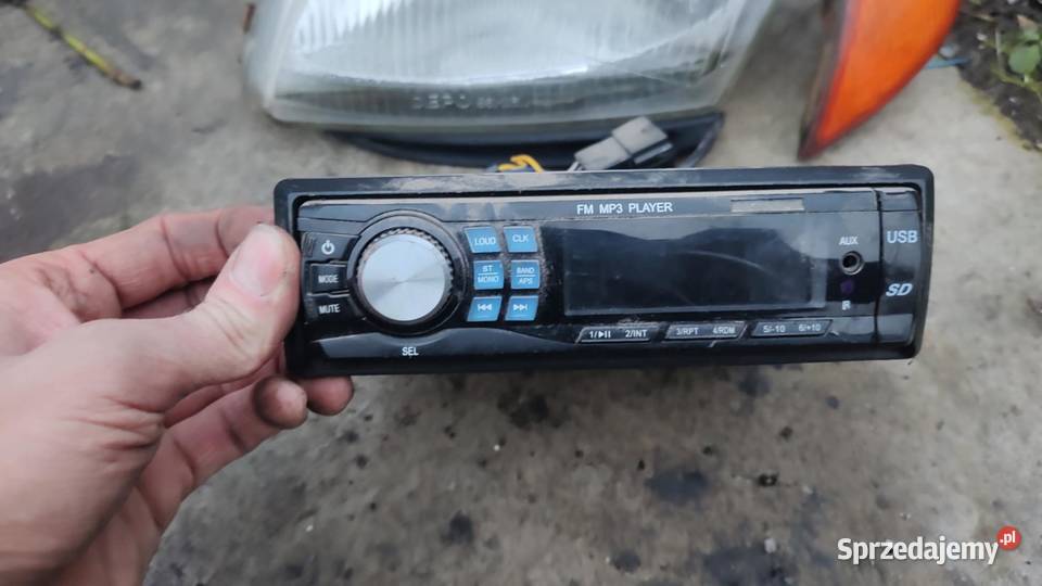 Radio samochodowe radioodtwarzacz USB AUX SD