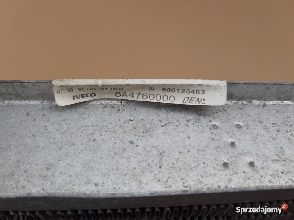 IVECO DAILY 23 30 EURO 5 CHŁODNICA CIECZY WODY