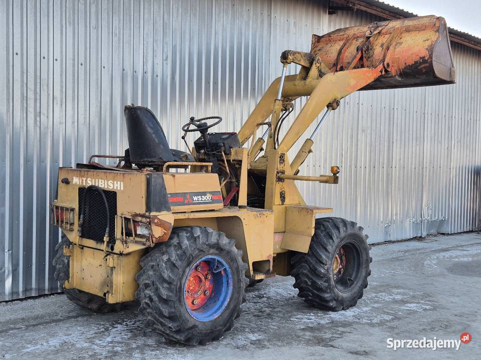 Ładowarka MITSUBISHI WS300 37 44 Napęd 4x4 Małuszyn