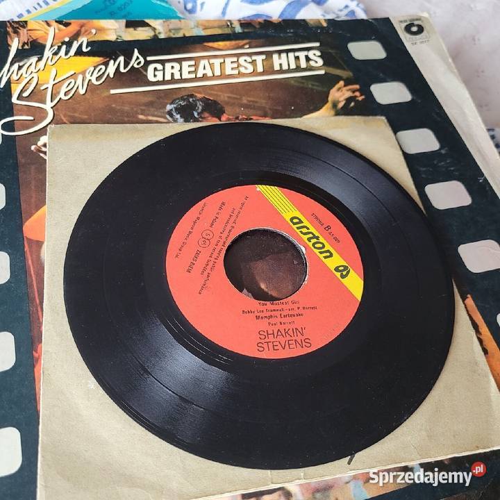 Shakin Stevens Greatest hits singiel płyty Chełmno
