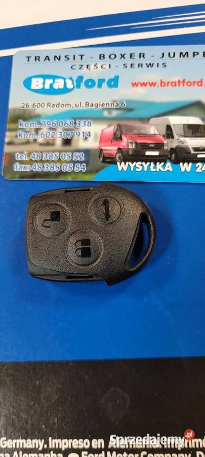 Kluczyk Ford COURIER 2S6T15K601BA 1699827