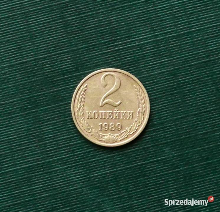 ZSRR 2 kopiejki 1989r Gliwice sprzedam