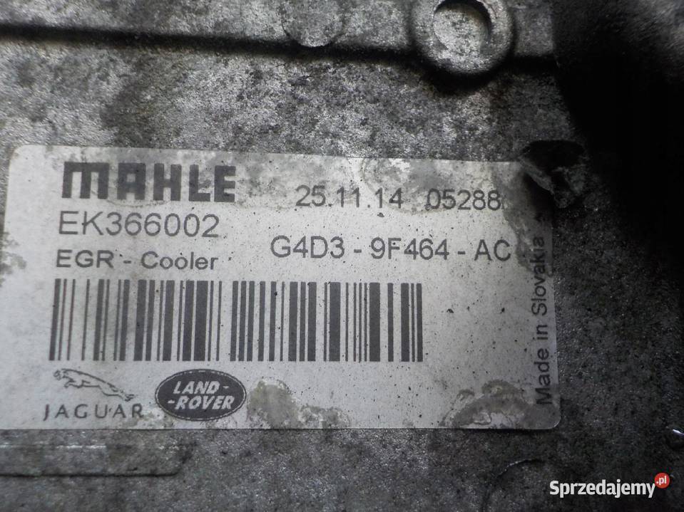 JAGUAR XE XF 20 D 16r 180 204DTD chlodnica Motoryzacja Suków