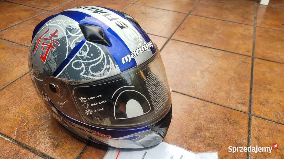 Nowy kask motocyklowy M MARUSHIN Kaski i akcesoria Piła