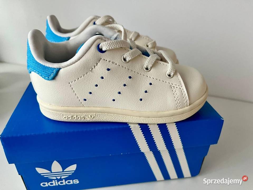 Adidasy firmy Adidas Stan Smith El I r23 skóra Sportowe