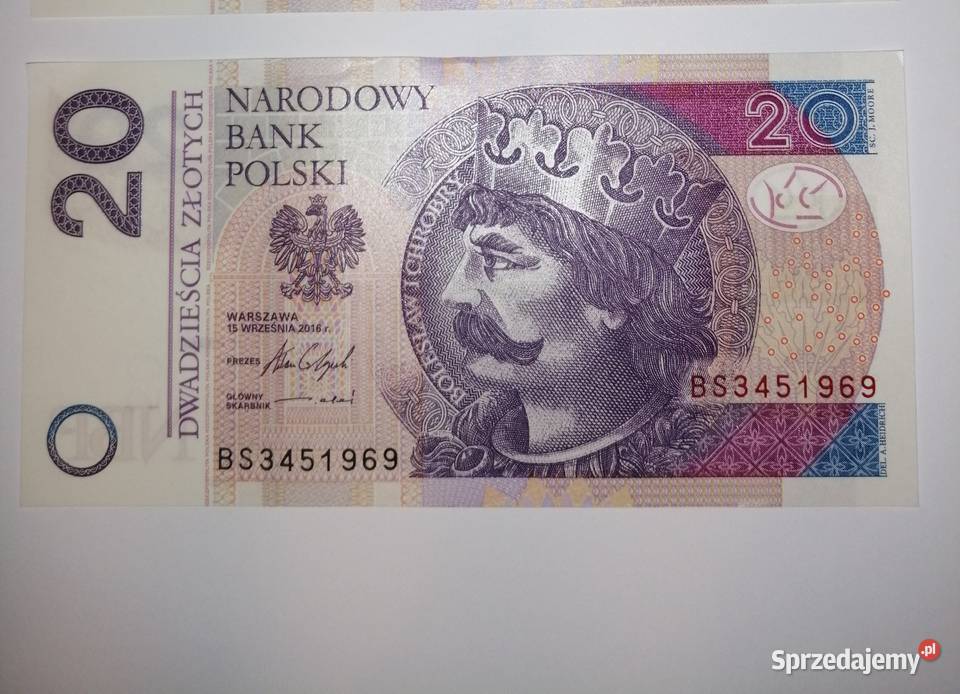 20 seria BS UNC 345 19692000 Bytom sprzedam