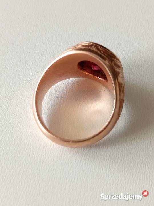 Sygnet złoty 14k męski 216g