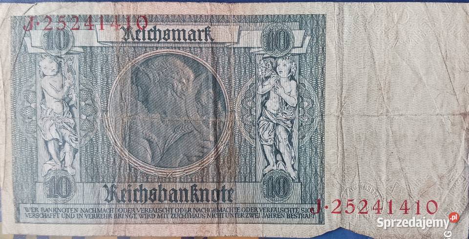 10 Marek Niemcy 1929 r seria PZ Numizmatyka Numizmatyka wielkopolskie Konin