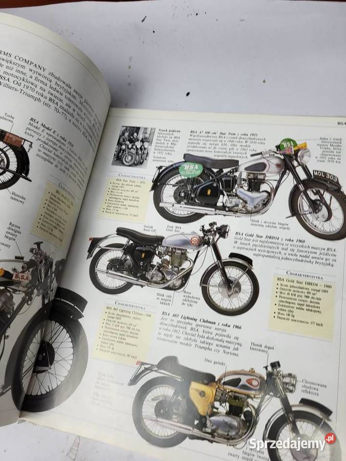 KSIĘGA MOTOCYKLI HUGO WILSON Rybnik