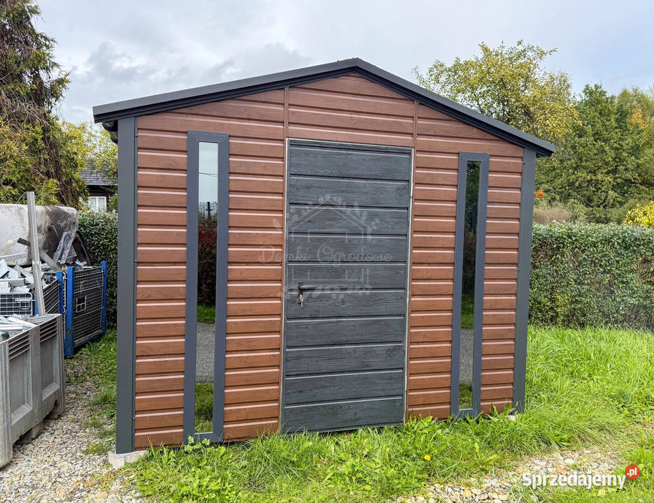 Schowek domek ogrodowy 3x3m 2x okno Białogard