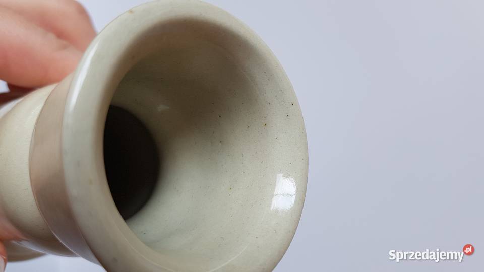 2x świecznik ceramiczny Bolesławiec Wolanin sprzedam