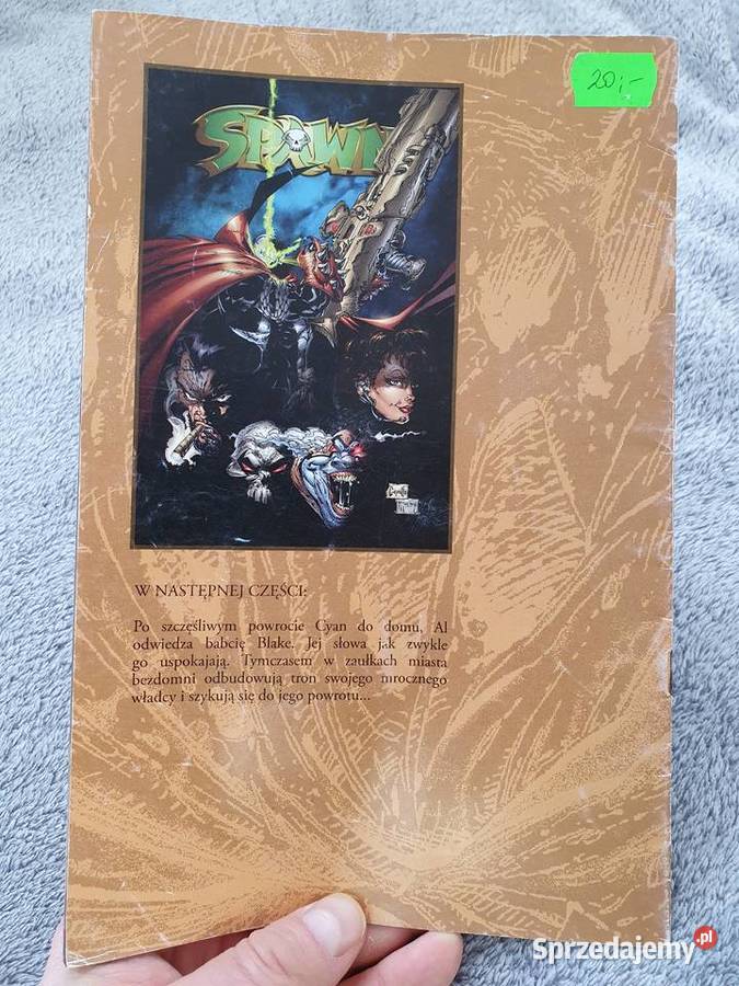 Spawn 36 komiks z wydawnictwa Mandragora 2005 Rok wydania 2005 pomorskie Gdynia
