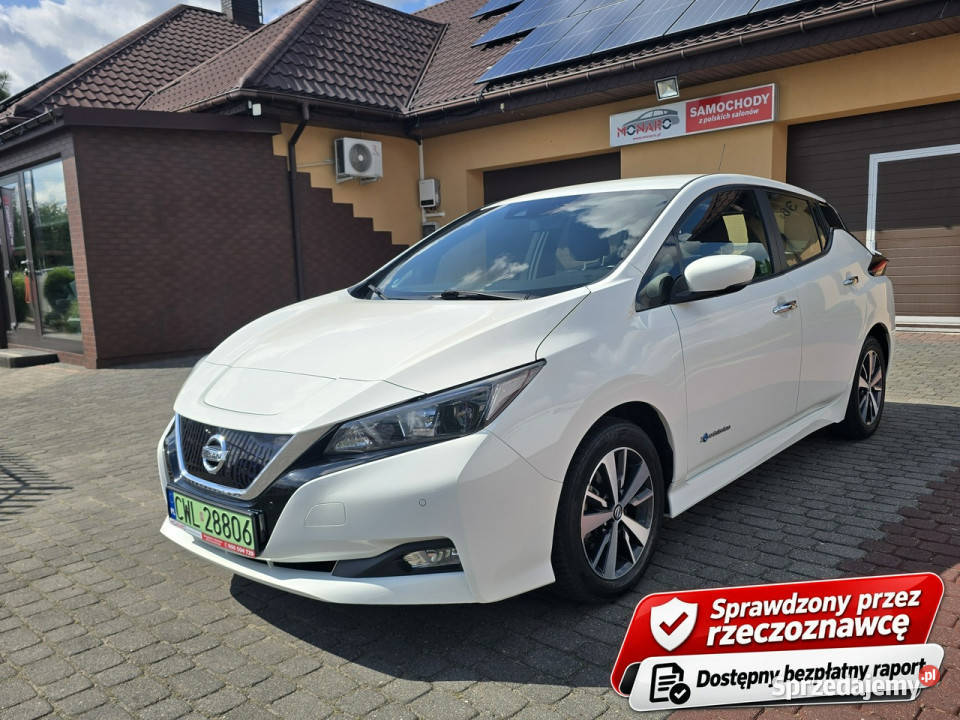 Nissan Leaf Elektryczny 40 kWh Salon Polska Nasiegniewo