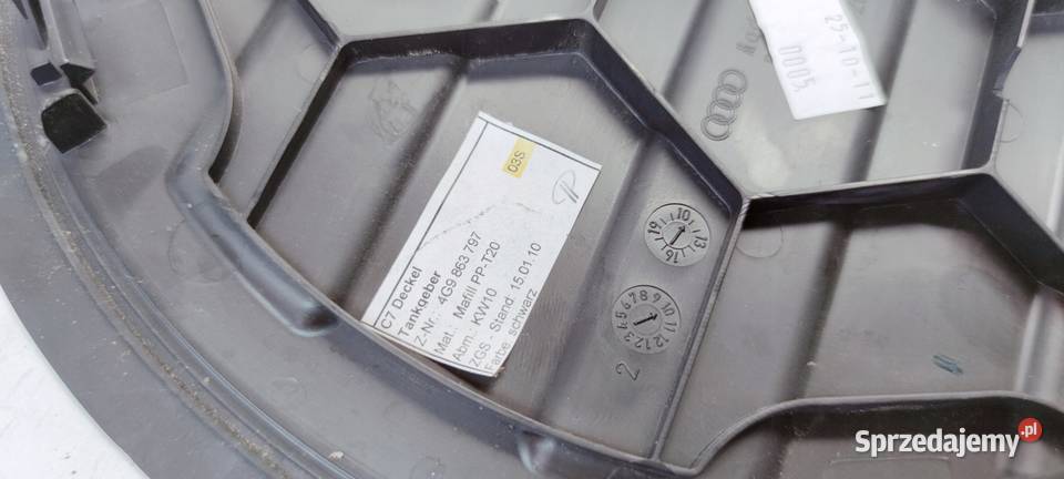 ZAŚLEPKA POMPY PALIWA AUDI A6 C7 AVANT 4G9863797 śląskie Przystajń