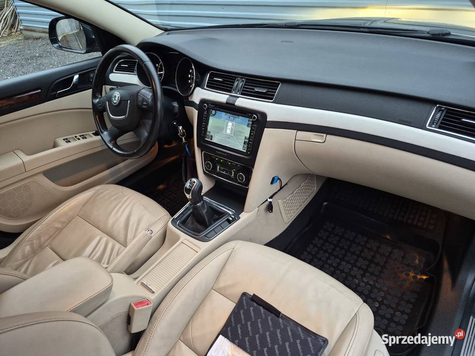 Skoda Superb 18benzynaBogata wersjaBezwypadkowy Mogilno